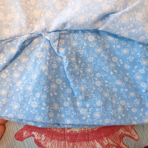 Remade vintage Gunne Sax-style peplum prairie blouse - Picture 5 of 8